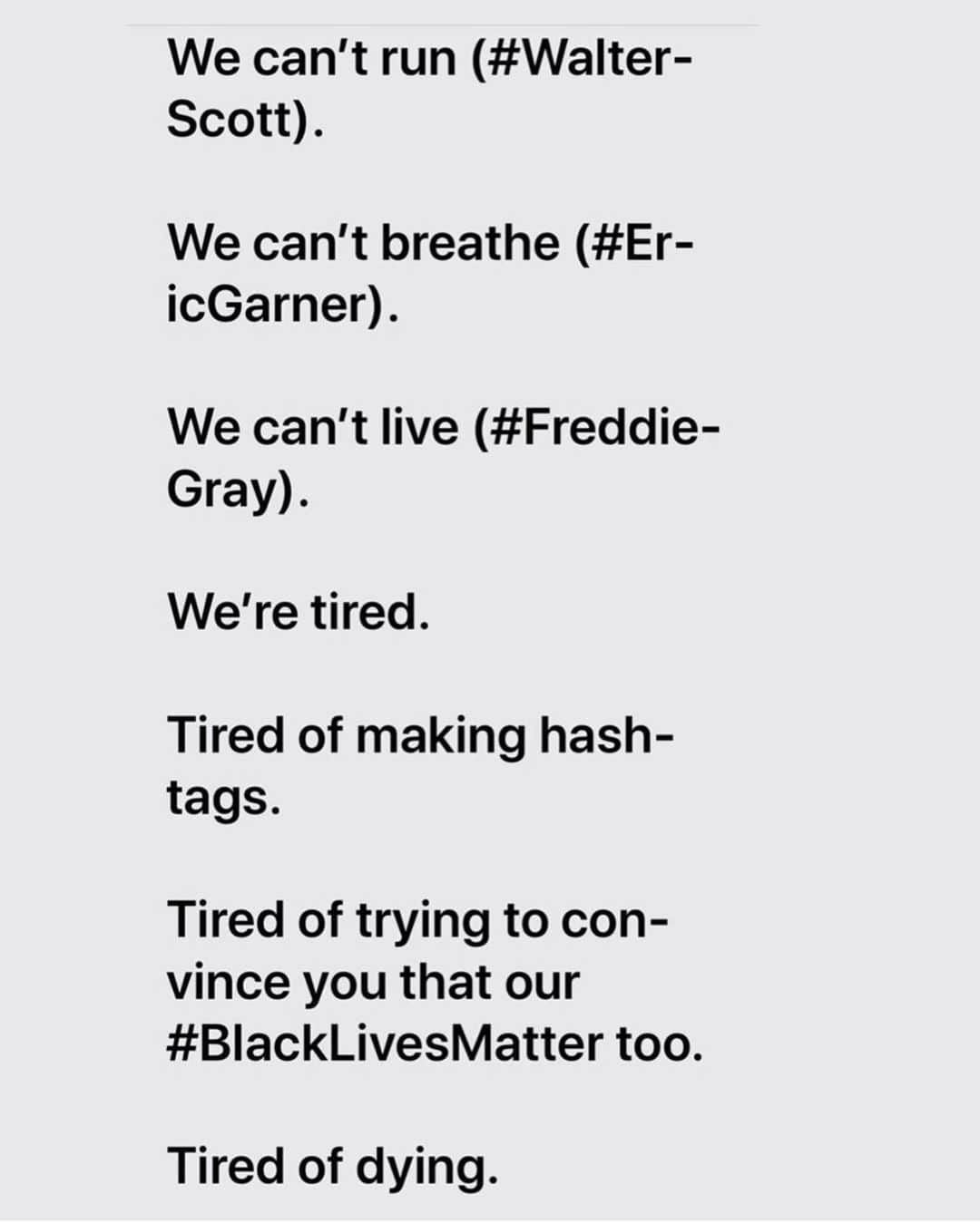 レイ・アレンさんのインスタグラム写真 - (レイ・アレンInstagram)「Some people's lives in this country just seem not to matter because they have been reduced to being hashtags and nothing more! #blacklives」5月27日 22時41分 - trayfour