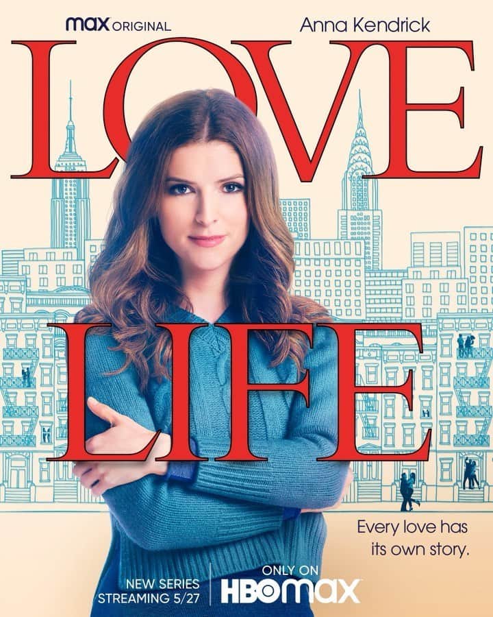 アナ・ケンドリックのインスタグラム：「Today’s the day 💋 LOVE LIFE on HBO MAX @hbomax」