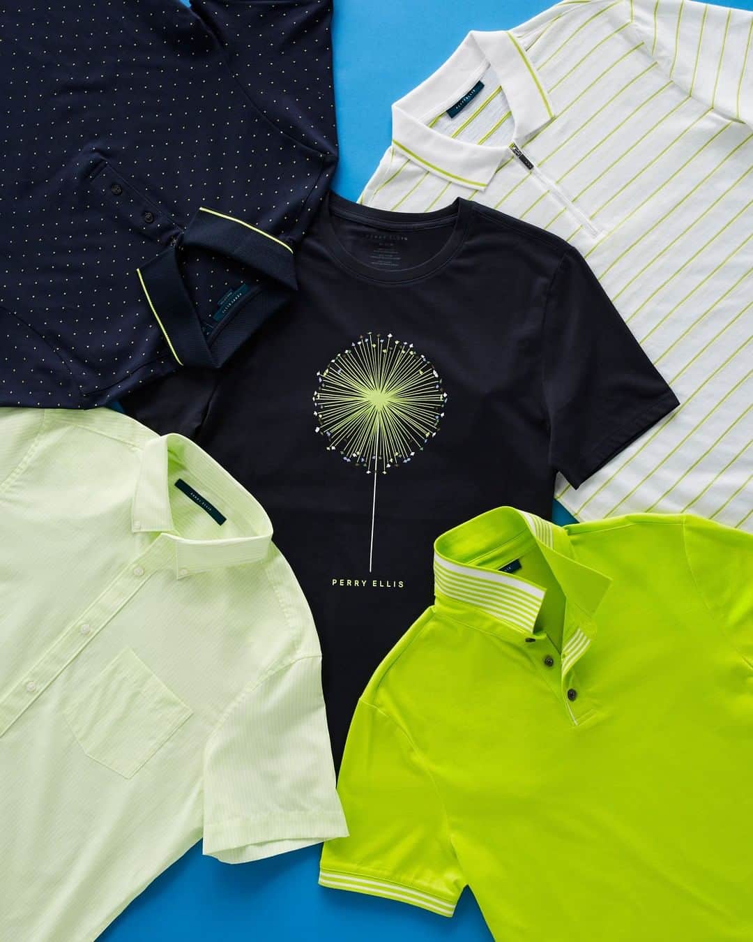 ペリーエリスのインスタグラム：「Give a little neon punch to your closet #LifeReadySince1976」