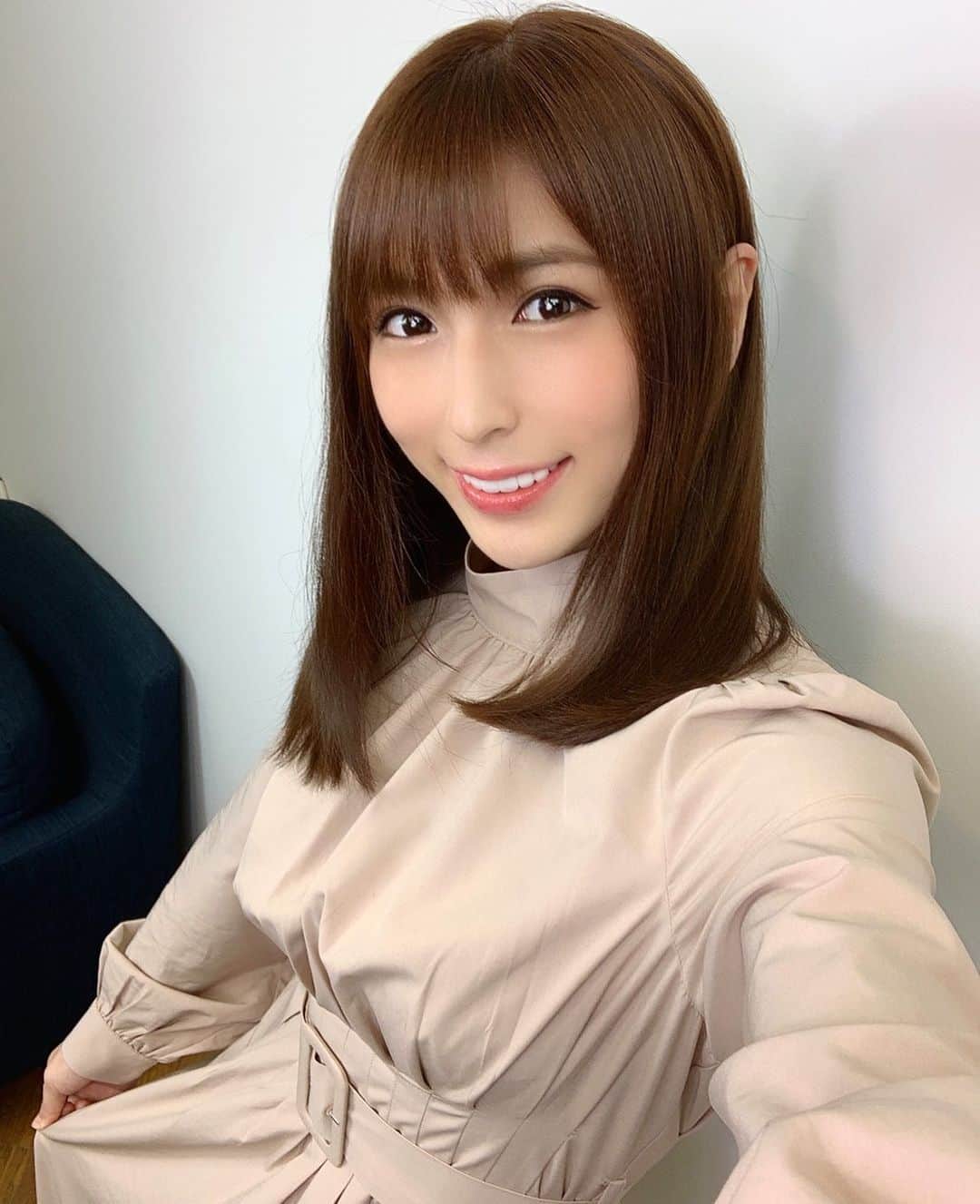 星野ナミのインスタグラム：「美容院行ってきました♪ @takahiro_numa さん ありがとうございました✨ #logshibuya2」