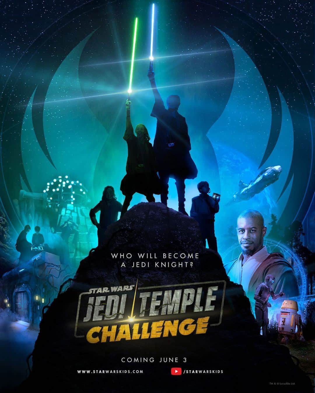 スター・ウォーズさんのインスタグラム写真 - (スター・ウォーズInstagram)「Knowledge. Strength. Bravery. Young Padawans must test their skills in a series of trials designed to see who is capable of becoming Jedi Knights. Join us for #JediTempleChallenge, premiering next week, 6/3, on Star Wars Kids: youtube.com/starwarskids and StarWarsKids.com!」5月28日 0時32分 - starwars