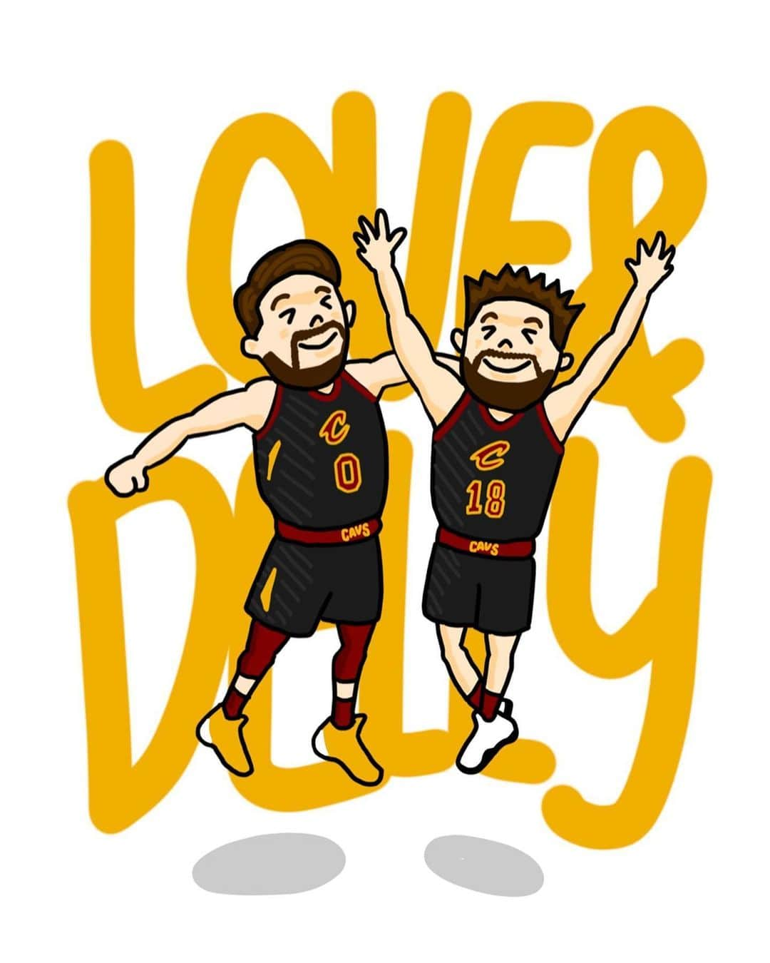 キャブスさんのインスタグラム写真 - (キャブスInstagram)「We got some talented artists in @cavswgnation. 😍  Check out the #WallpaperWednesday section of the #CavsApp to vote on your favorite fan designs and submit your own for a feature on our social pages!」5月28日 0時50分 - cavs