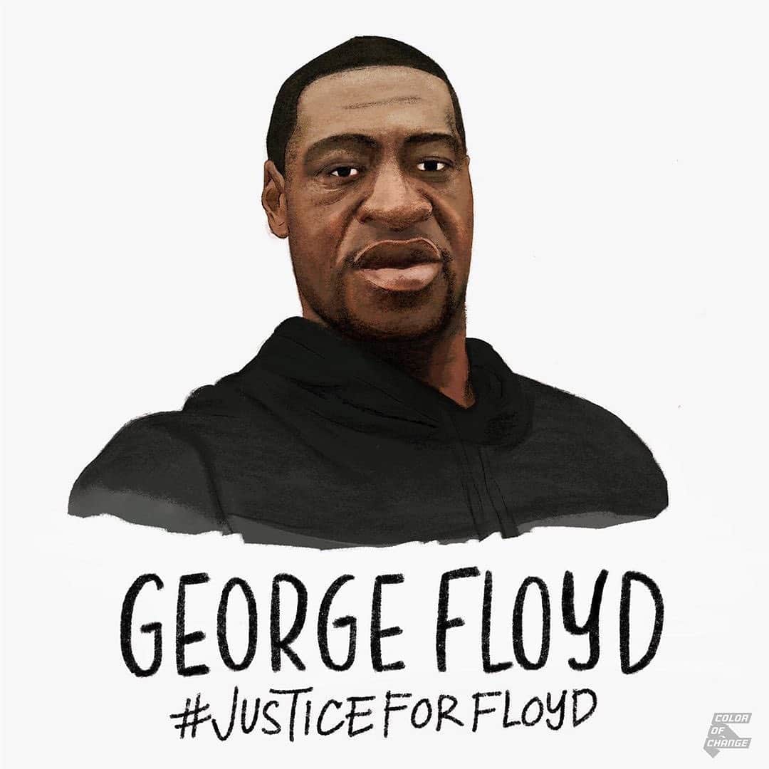 アン・ハサウェイさんのインスタグラム写真 - (アン・ハサウェイInstagram)「This is George Floyd. He should be alive. He deserves justice.  Take action by texting FLOYD to 55156 and demand the officers who killed him be brought up on charges. ⁣⁣ 🎨: @robinxhilkey」5月28日 12時48分 - annehathaway