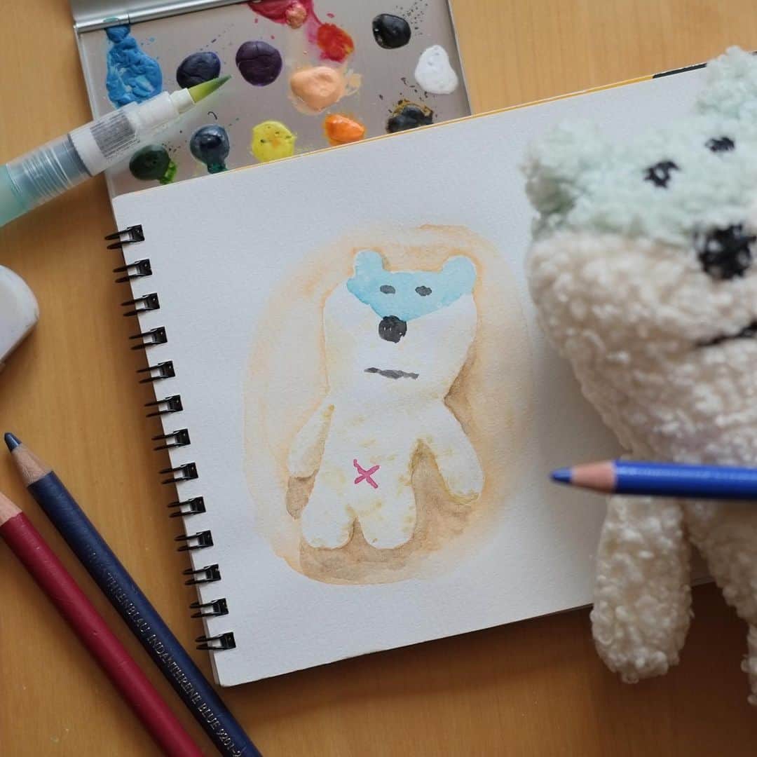 合田経郎のインスタグラム：「在宅期間は絵の勉強をして画力を上げるぞ。と思ったが、おおむねサボっている。」