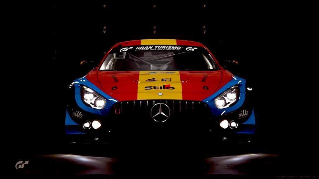 のインスタグラム：「Me lo estoy pensando ¿Creéis que debo aceptar el reto de @carlossainz55 y @circuitdebcncat el próximo viernes? Carrera con pilotazos @thegranturismo @playstationes @CruzRojaEsp @marca @Gol @UBEAT @SoyMotor #AllStarGTCircuitCAT」