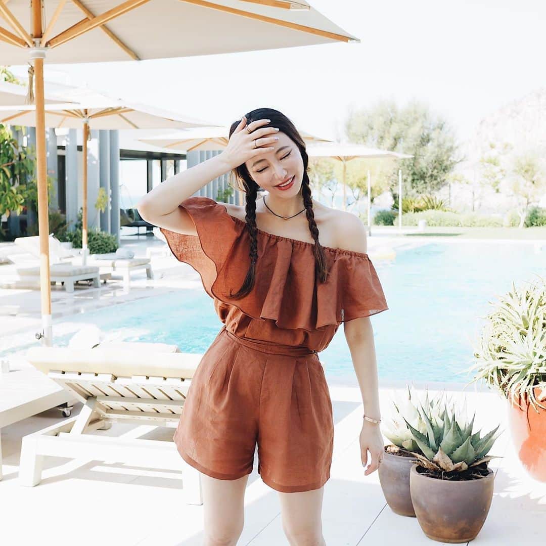 クリスティン・ウェイのインスタグラム：「Summer memories #happy #summer #vacation #cwtravel #spain #throwback」