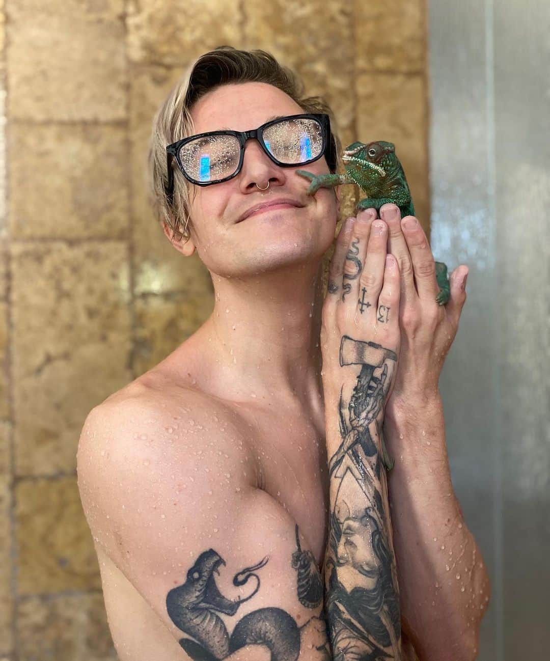 Ghastlyのインスタグラム：「Just a father and his son」