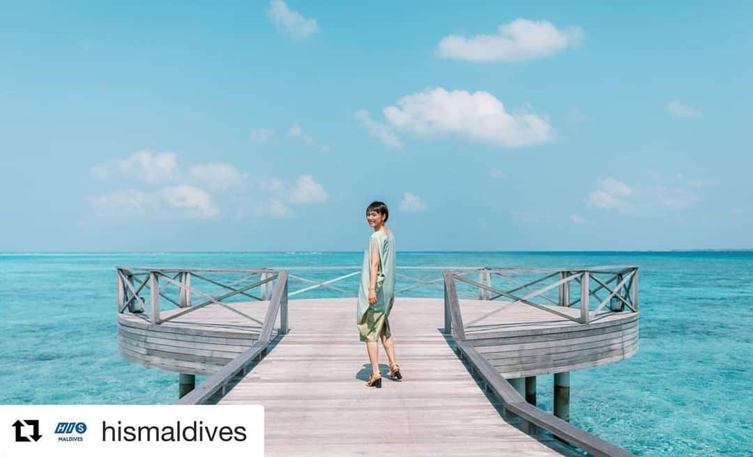 小山田サユリのインスタグラム：「I am very honored to announce to become HIS Maldives PR ambassador!  I am really glad to work with them. LOVE Maldives ❤️ We still concern about COVID-19 and the future of the world economy. but we have to keep going forward... We are able to confront the difficulties! お知らせ この度、ご縁あってHISモルディブPR大使に就任致しました。 モルディブの美しさが少しでも皆さんの癒しになれば…と願いを込めて…LOVE モルディブ ❤️ このたび、ご縁あって 『 HISモルディブPR大使 』に就任いただきました 小山田サユリさんをご紹介致します。 続きは旅ブロにて♪ #hismaldives #his #maldives #HISモルディブ #モルディブ #モルディブ旅行 #sayurioyamada #小山田サユリ #maldivesPRambassador @sayurioyamada @sy_by_sayuri_oyamada Photo by @yashlightroom」