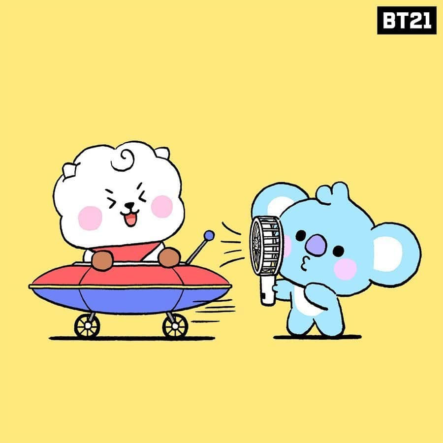 BT21 Stars of tomorrow, UNIVERSTAR!のインスタグラム