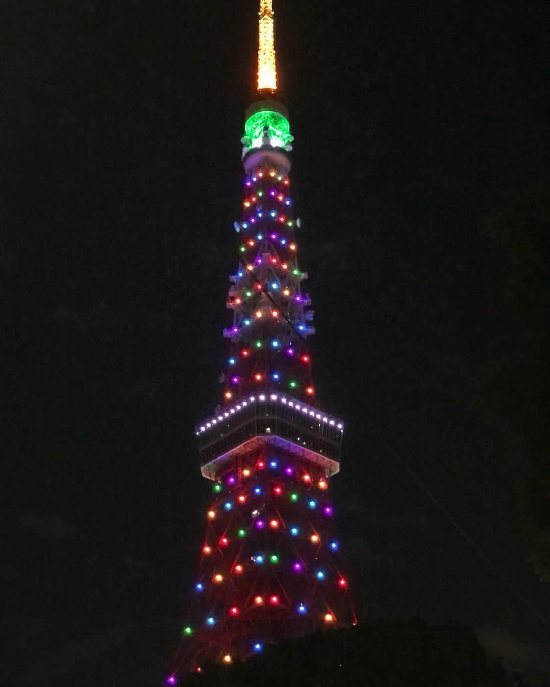 飯森範親のインスタグラム：「今日から東京タワー、再開‼️」