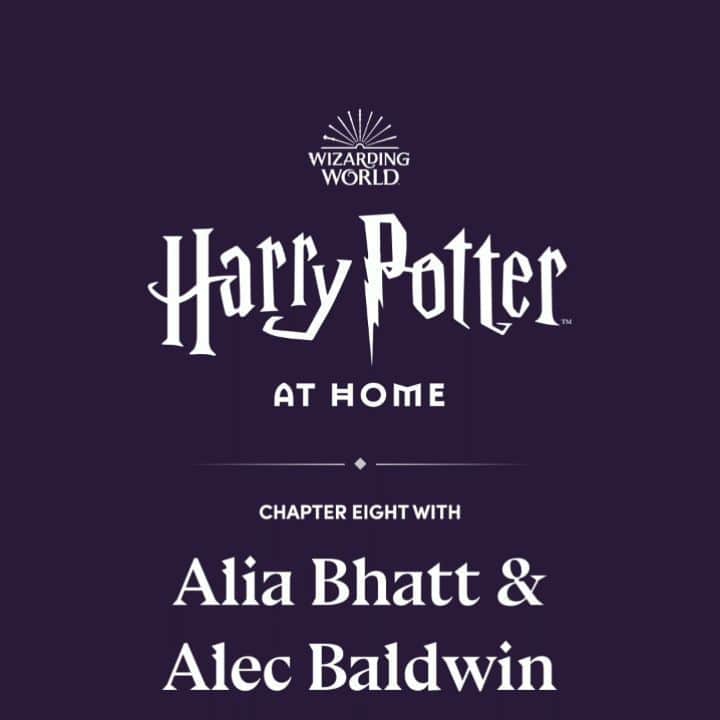 アリア・バットのインスタグラム：「Two months ago Harry, Hogwarts, and the wizarding world walked into my life and almost immediately, in my heart. Somehow, when I was younger life always intervened and I never quite got around to befriending the books.  But. Just like magic, two months ago, I did.  And, just like magic, I was asked to be a part of Harry Potter at Home.  10 million points to Gryffindor! 💜  Click the link in bio! #HarryPotterAtHome @wizardingworld」