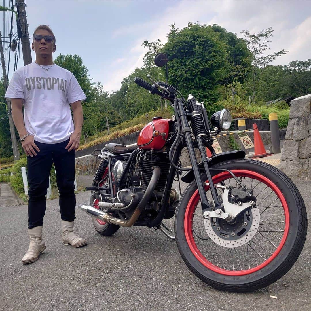 黒田悠斗さんのインスタグラム写真 - (黒田悠斗Instagram)「バイクとお別れー。４台目のバイク、一番長い期間乗った。今までありがとう」5月28日 15時23分 - yuto_kuroda