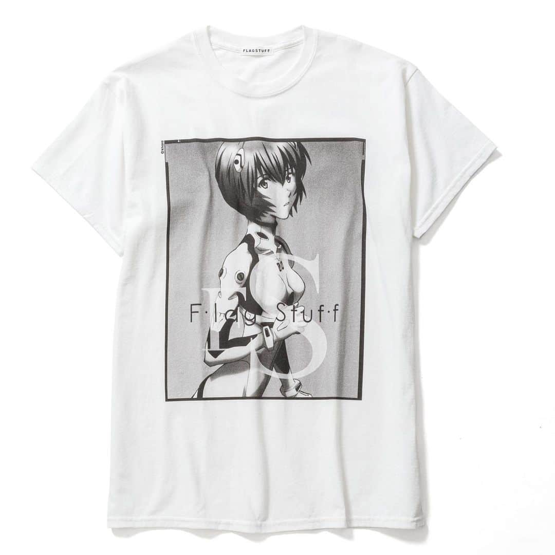 のインスタグラム：「F-LAGSTUF-FxEVANGELION Collaboration Items  Online and retailers, releasing from June 6th #flagstuff  #evangelion ©︎khara」