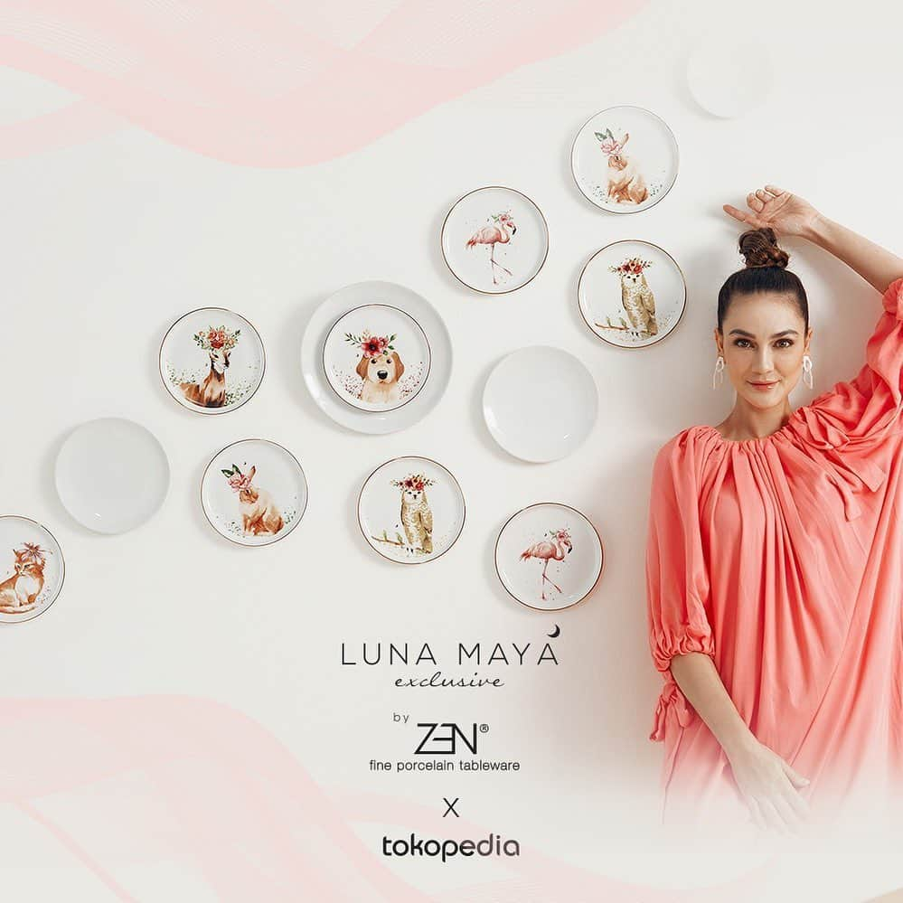 ルナ・マヤさんのインスタグラム写真 - (ルナ・マヤInstagram)「Apakah kamu sudah memiliki koleksi terbaru @zentableware x @lunamaya yang indah dan menggemaskan ini? Koleksi ini bisa menjadi pilihan tepat untuk piranti makan Anda! Dapatkan tambahan cashback dengan menggunakan kode voucher “ZENXLUNA” di @tokopedia hingga 31 Mei 2020 #zenxlunamayaexclusiveattokopedia」5月28日 15時56分 - lunamaya