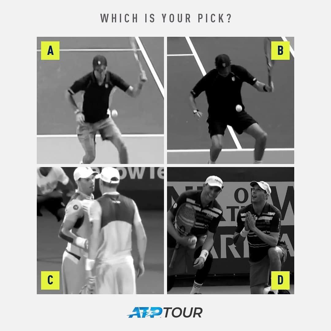 ATP World Tourさんのインスタグラム写真 - (ATP World TourInstagram)「Two of the best we’ve ever seen 😍 Pick your fav Bryans shot 👇」5月28日 16時06分 - atptour