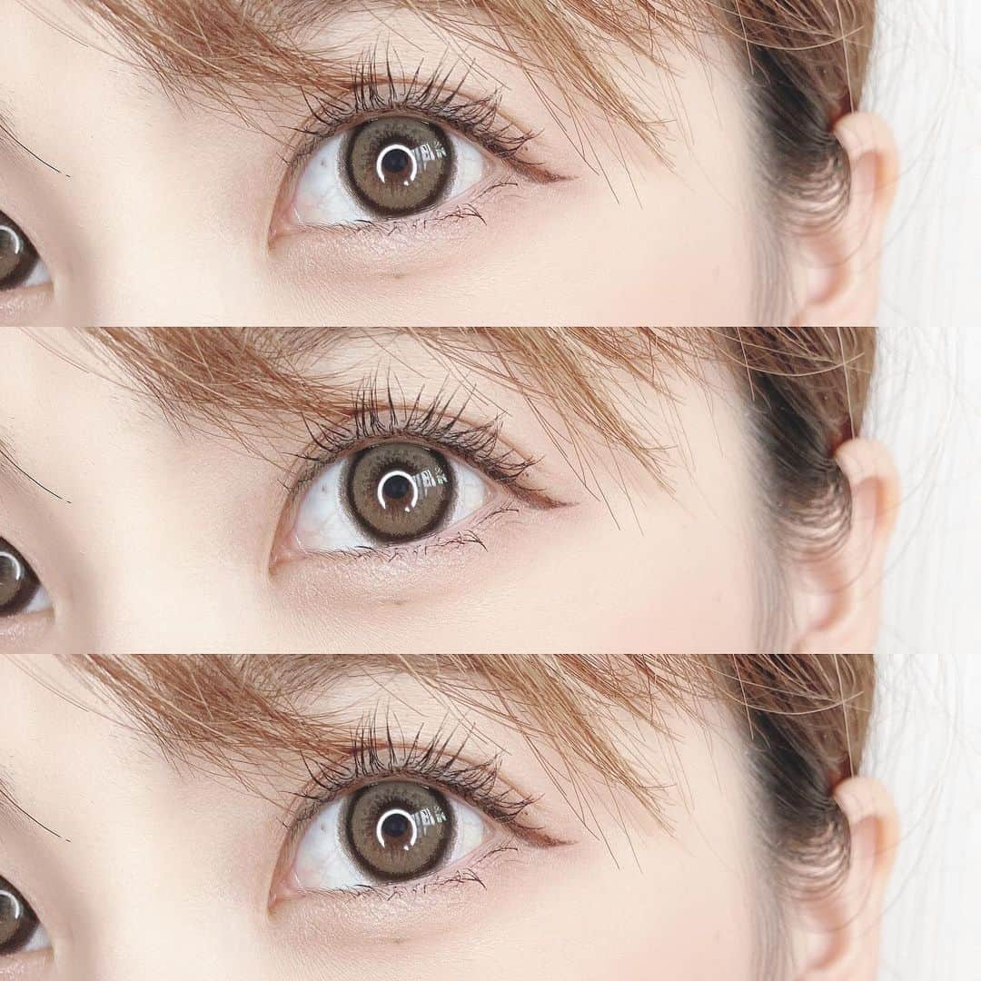 カトリナさんのインスタグラム写真 - (カトリナInstagram)「﻿ ﻿ カラコンレポ👀﻿ ﻿ ﻿ NANAVIEWのCocoa brownです！﻿ ﻿ ◽️B.C  8.6mm﻿ ◽️DIA  14.0mm﻿ ◽️G.DIA  13.6mm﻿ ◽️1年﻿ ﻿ 今までつけた中で一番ちゅるん感ある！！﻿ 14.0mmだけど盛れる❤️﻿ うる艶瞳でこれはほんと可愛い😭オススメ！﻿ ﻿ ﻿ #蜜のレンズ#カラコン﻿#mitunolens #カトリナ#カラコンレポ#サロンモデル#ブライダルモデル#フリーモデル#作品撮り#ヘアアレンジ#ヘアカラー#浜松#ミディアムヘア#makeup#ネイル#マツエク#2way前髪#シースルー前髪#tiktok#撮影モデル」5月28日 16時19分 - suzu_nanase715