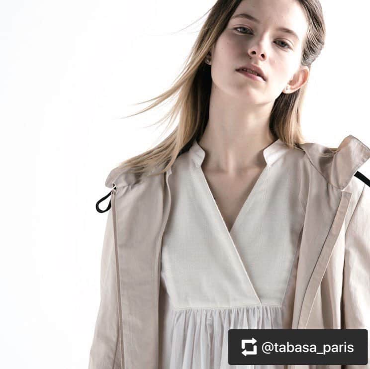 のインスタグラム：「撮影＆ディレクションさせていただいたTABASAのPitchouneの新作です。#model #alena @imagemodelstokyo #hair @hmaraitakeo #makeup @kohi_ando #photography #torukitahara」