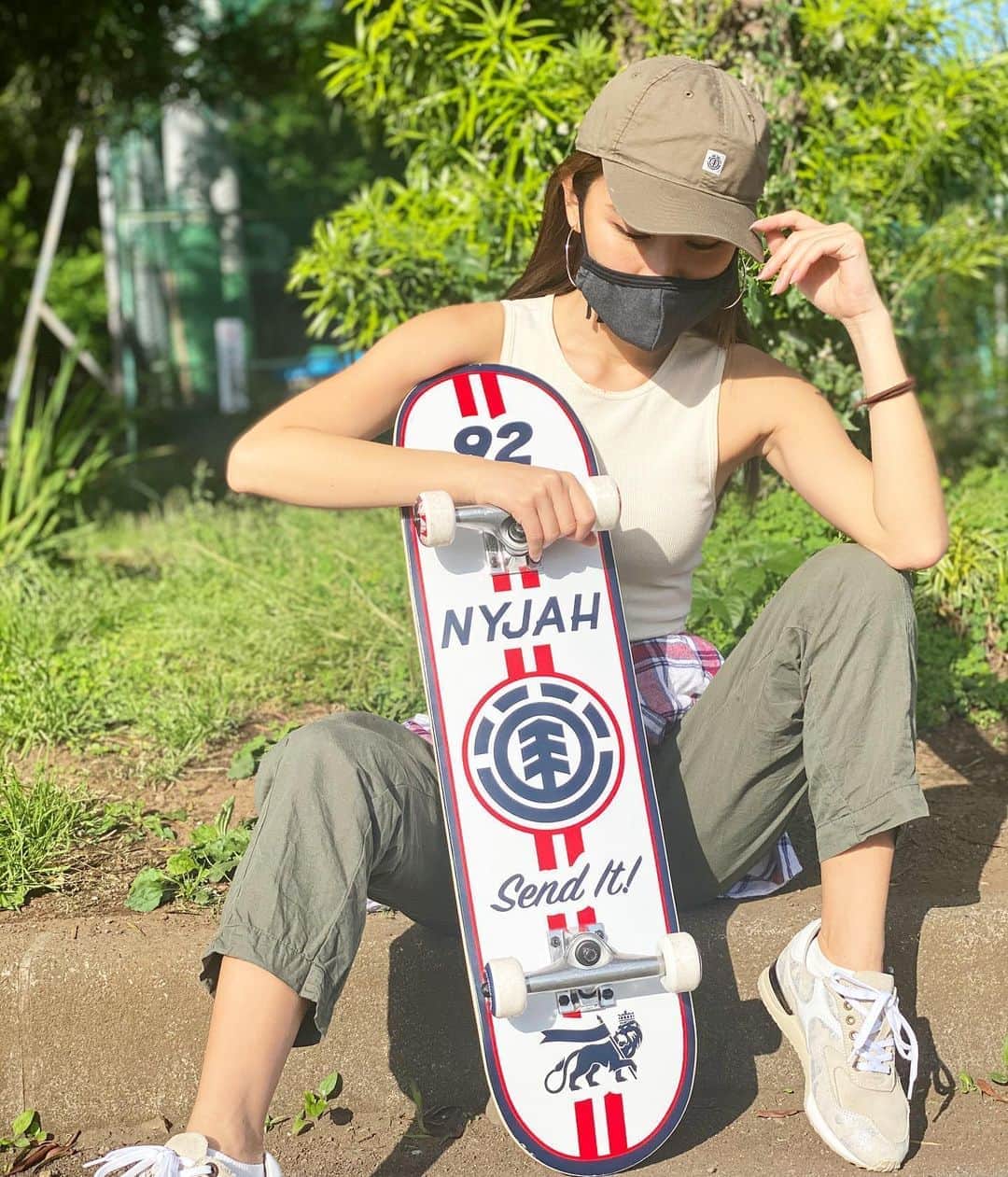 南美沙さんのインスタグラム写真 南美沙instagram Elementjapan スケボー 作戦会議 Wiz Sayabeach J Komaki スケボー 事故後 スケボー女子 スケボー初心者 スケボー初心者 スケボーファッション 5月28日 23時03分 Miee Misa