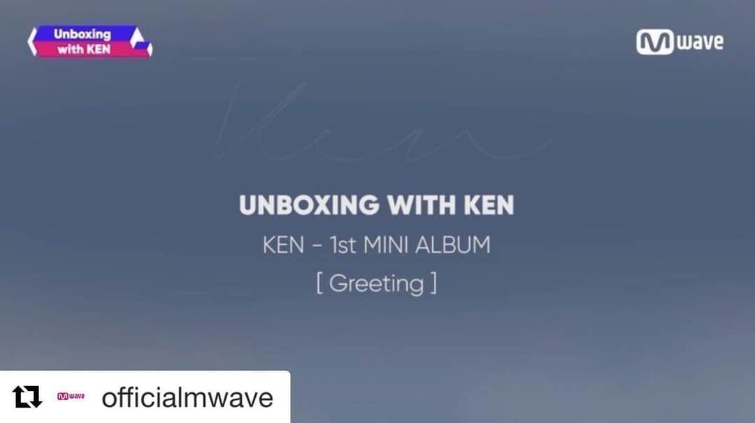 VIXXさんのインスタグラム写真 - (VIXXInstagram)「#Repost @officialmwave ・・・ ⠀ Unboxing with #KEN 'Greeting’ Album💫 ⠀ ▶Albums are signed by KEN ▶Buy Now ($23.99) : bit.ly/SCD_KEN (*Visit the link on Mwave bio.) ⠀ #켄 #KEN #빅스 #VIXX #Mwave #Mwaveshop」5月28日 17時45分 - vixx_stargram
