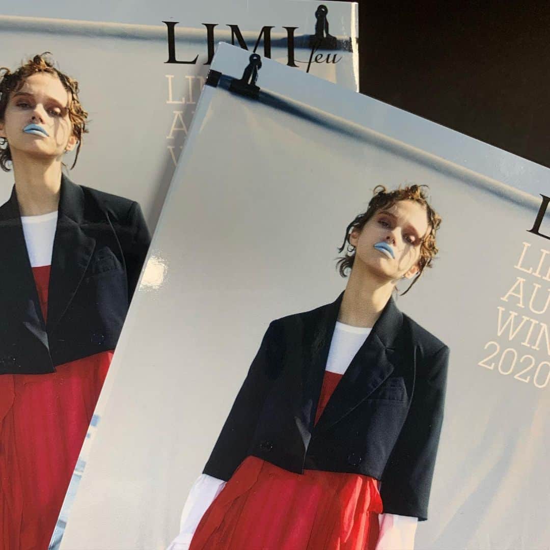 山本里美のインスタグラム：「2020-21 A/W Look book Try on #limifeu」