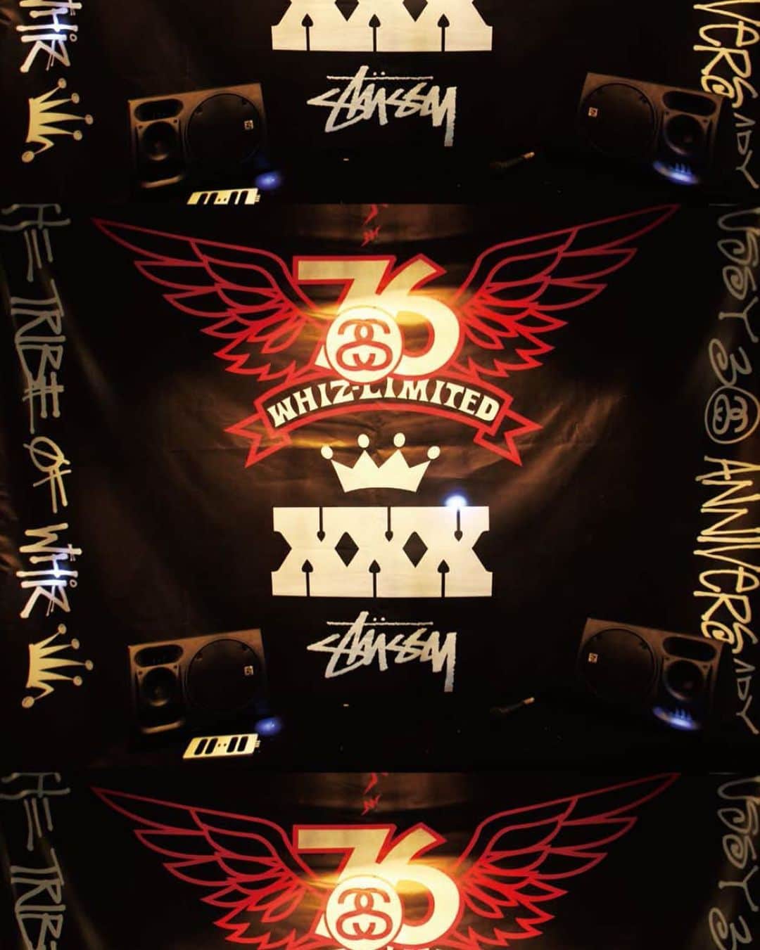 のインスタグラム：「The decade of WHIZ LIMITED 2000-2010 RETROSPECTIVE 『2010 76SUMMIT』  #whiz #whizlimited #whizarchives #76summit #stussy #harajuku #tokyo」