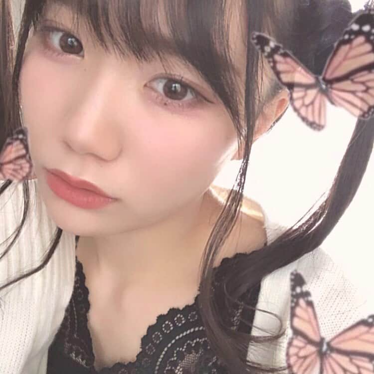 苗加結菜さんのインスタグラム写真 - (苗加結菜Instagram)「インスタのフィルターって可愛いよね🦋" みんなのオススメ教えて欲しいな〜☺︎」5月28日 20時08分 - naeka_yuuna