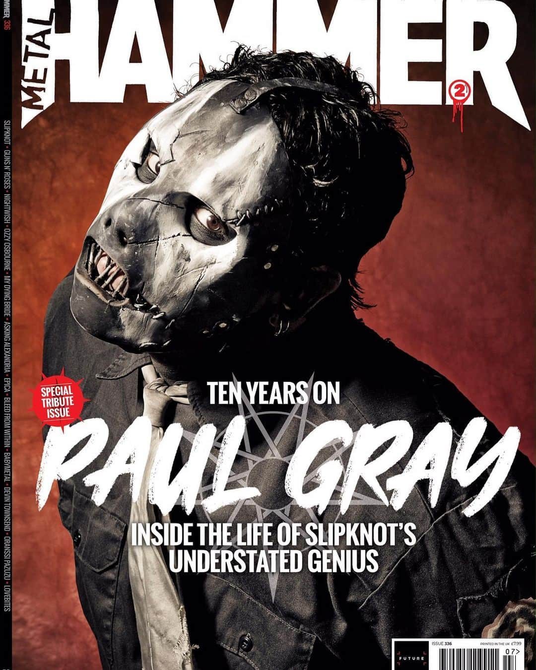 Slipknotさんのインスタグラム写真 - (SlipknotInstagram)「@MetalHammerUK’s special tribute issue to Paul is now available. ②」5月29日 0時40分 - slipknot