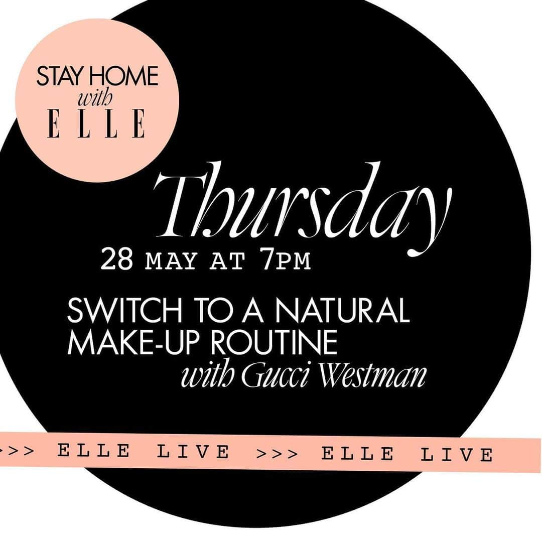 グッチ・ウェストマンさんのインスタグラム写真 - (グッチ・ウェストマンInstagram)「Join me today at 2pm EST / 7pm GMT on @elleuk !! I am taking over and going Live ! 💕✨」5月29日 1時59分 - gucciwestman