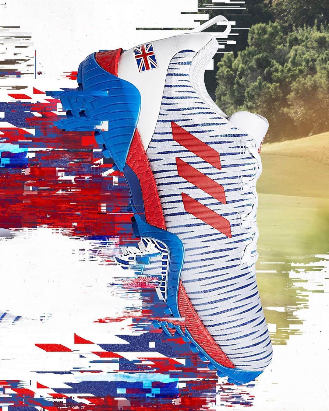 adidas Golfさんのインスタグラム写真 - (adidas GolfInstagram)「Lace up in #CODECHAOS 🇬🇧 Edition. 🔴⚪️🔵 in every detail. ➖ Dropping on adidas.co.uk and at select retailers on June 3rd.」5月29日 4時50分 - adidasgolf