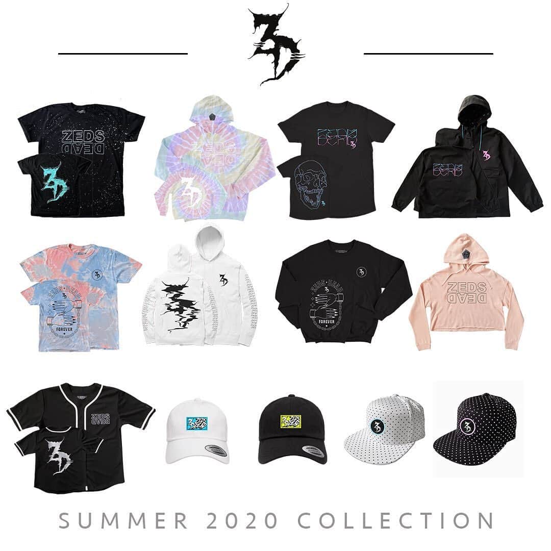 Zeds Deadのインスタグラム：「ZEDS THREADS SUMMER 2020 ☠️☀️ON SALE NOW☀️☠️ link in bio」