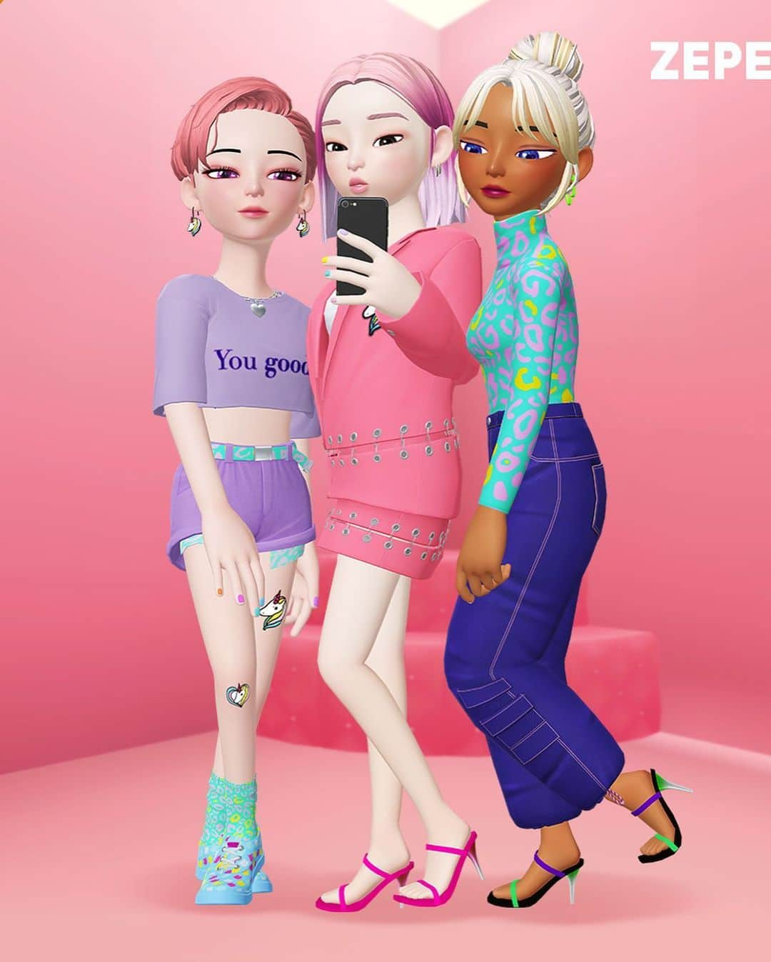 アイリーン・キムさんのインスタグラム写真 - (アイリーン・キムInstagram)「✨SURPRISE!!✨ . @ireneisgoodlabel x @zepeto.official is back with a FULL collection! We’ve brought more clothes for your avatar to look amazing in🤩 . We are so happy to be able to create beautiful items for you guys! Thank you for all your love and support! GOOD VIBES ALWAYS ❤️🧡💛💚💙💜 . Make sure to tag us and add #ireneisgoodxzepeto so we can share your beautiful looks!🦄」5月29日 17時33分 - ireneisgood