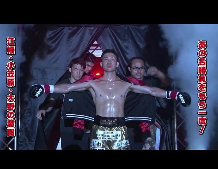 江幡塁のインスタグラム：「BS日テレ「キックボクシングKNOCK OUT！」 昨年行われた #KOCLIMAX2019 より、KING OF KNOCK OUT初代スーパーバンタム級王座決定1DAYトーナメントの様子をアンコール放送 がありました。 観て頂いた方ありがとうございました。  控室での未公開映像もあったんですって。 そう。見逃しました。 観たいなー😂 #knockoutkb #knockout #championtwins #twins #kickboxing」