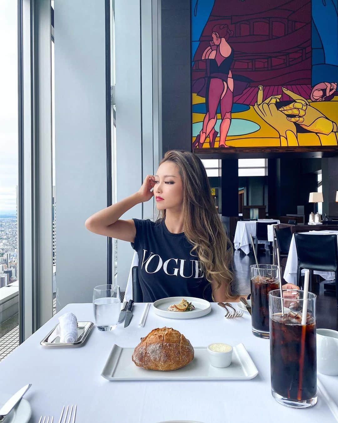 AYAMEさんのインスタグラム写真 - (AYAMEInstagram)「#parkhyatt#5starhotel#newyorkgrill#lunch#tokyo#ootd#awesome#photogenic#instalunch#blogger#bloggerlife#bloggerstyle#パークハイアット#ランチ」5月29日 12時20分 - l.ayame