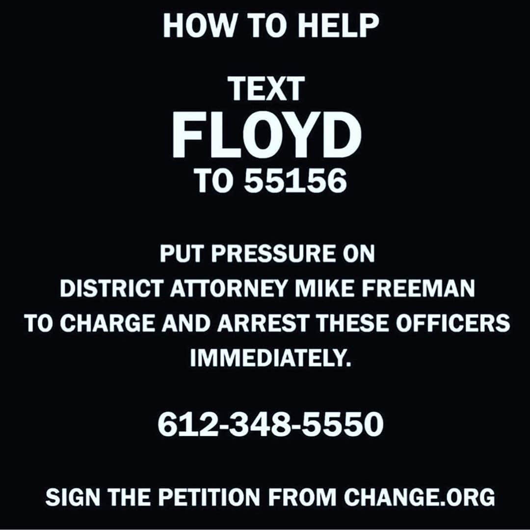 レナ・ヘディのインスタグラム：「A peace activist and a respected community leader. Rest in power.  Link in bio #justiceforgeorgefloyd」