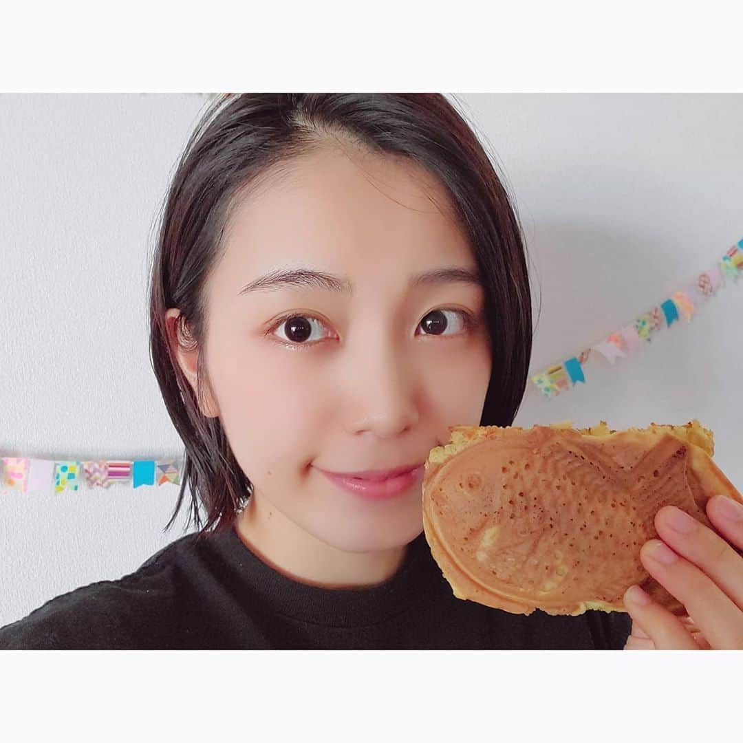 miwaさんのインスタグラム写真 - (miwaInstagram)「* 本当に好みの鯛焼き😋💕おいしい❤ #たい焼きちよだ」5月29日 15時50分 - miwa_official_38
