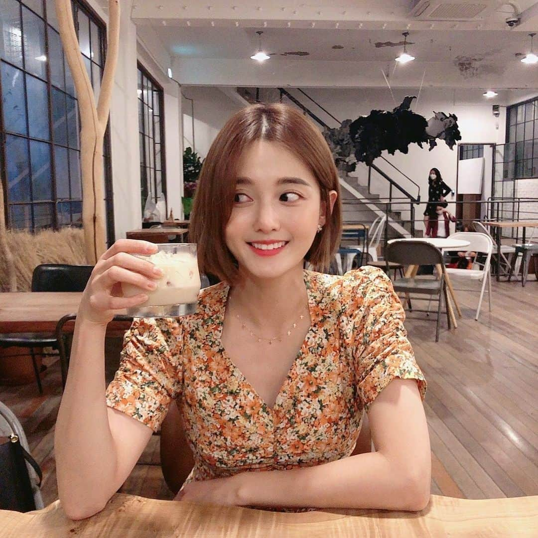 ナム・ボラさんのインスタグラム写真 - (ナム・ボラInstagram)「밀크티♥️」5月30日 2時09分 - nambora