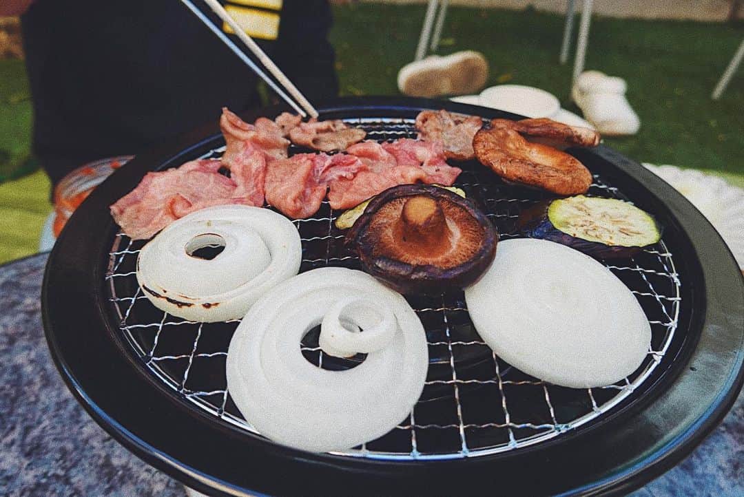 山川就史のインスタグラム：「今日は焼肉  #jj #tflers #meat #bbq #instagood  #焼肉わっしょい」