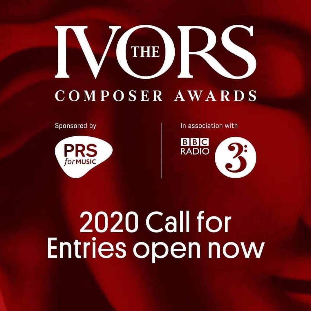 PRS for Musicさんのインスタグラム写真 - (PRS for MusicInstagram)「Entries to #TheIvorsComposerAwards 2020 are now open.  Enter before 9 July. Full info + guidelines >> Link in bio  We're proud to continue our sponsorship of these awards which recognise creative excellence in #classical, #jazz, and sound arts. @IvorsAcademy #composers」5月29日 18時46分 - prsformusic