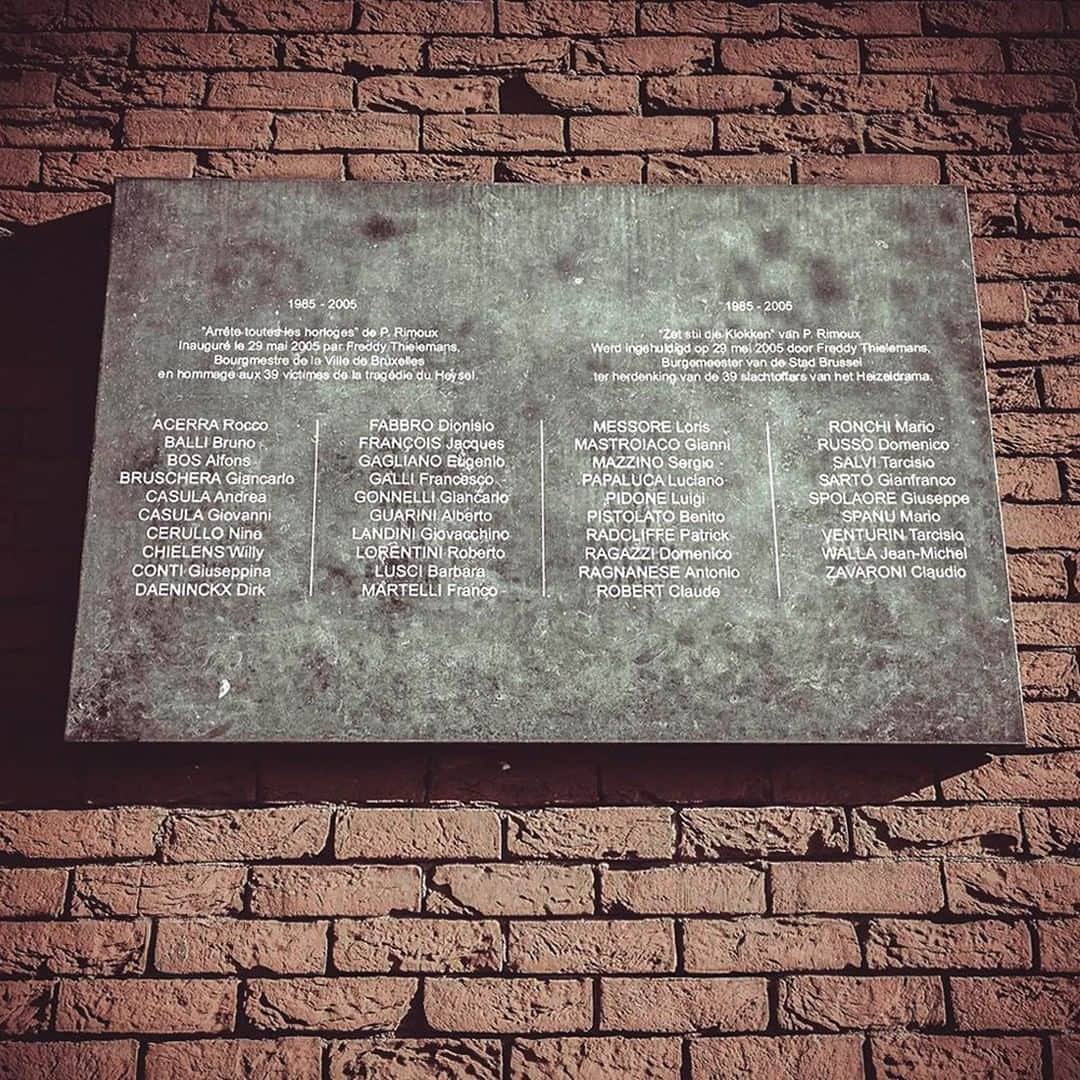 フェデリコ・ベルナルデスキのインスタグラム：「29.05.85 Never forget. Never again. #Heysel #InMemoriam」