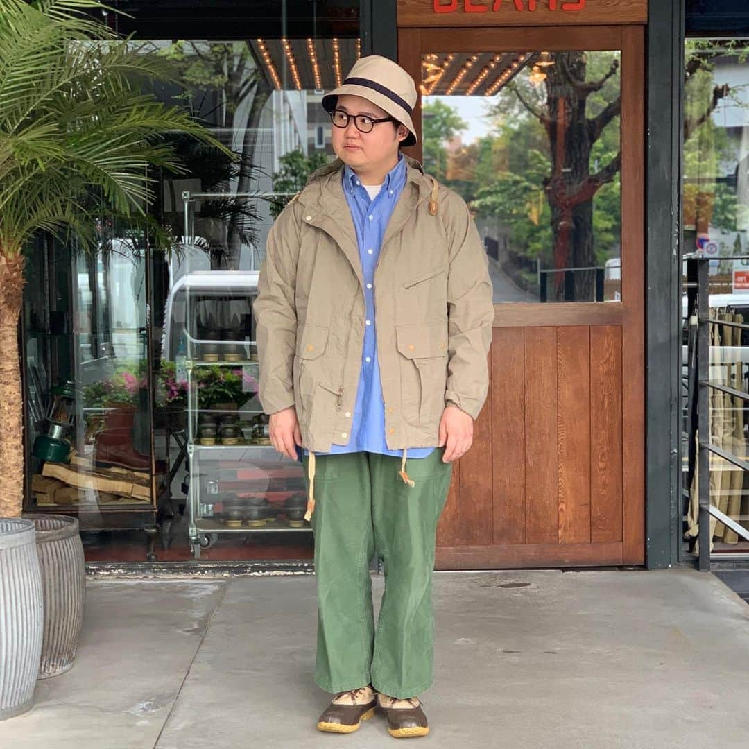 BEAMS+さんのインスタグラム写真 - (BEAMS+Instagram)「BEAMS PLUS STYLE  #beams #beamsplus #beamsplusharajuku #harajuku #tokyo #japan #engineeredgarments #atranticparka #kaptainsunshine #oxfordshirt #sanfranciscohat #militarypants #llbean #gumshoes #mensfashion #mensstyle #menswear #keepfashionalive」5月29日 20時15分 - beams_plus_harajuku