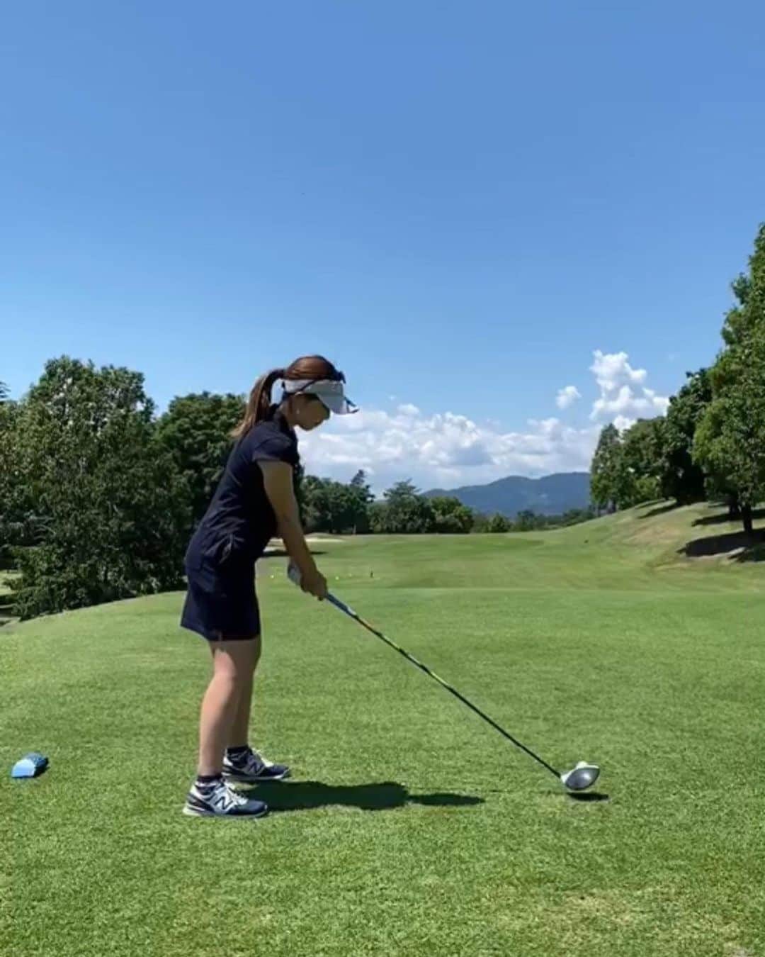 のインスタグラム：「golf⛳️🍃 ・ ・ ・ #golf #practice  #ありがとうございました #感謝 #✨」