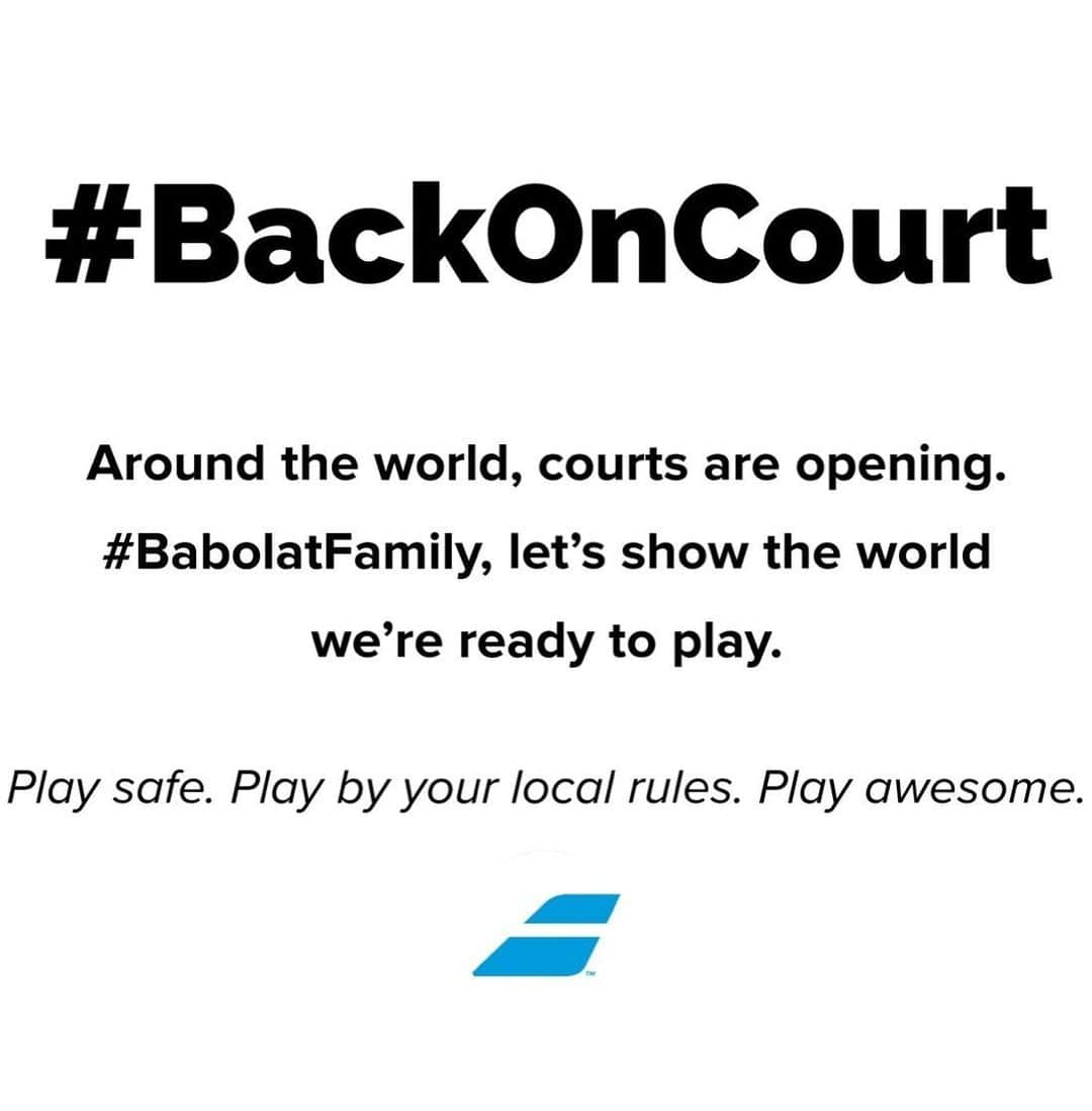 ユリア・ゲルゲスさんのインスタグラム写真 - (ユリア・ゲルゲスInstagram)「Really enjoying being #BackOnCourt this week 😀🎾 #BabolatFamily #homecourt #teamjule」5月29日 21時59分 - julia.goerges