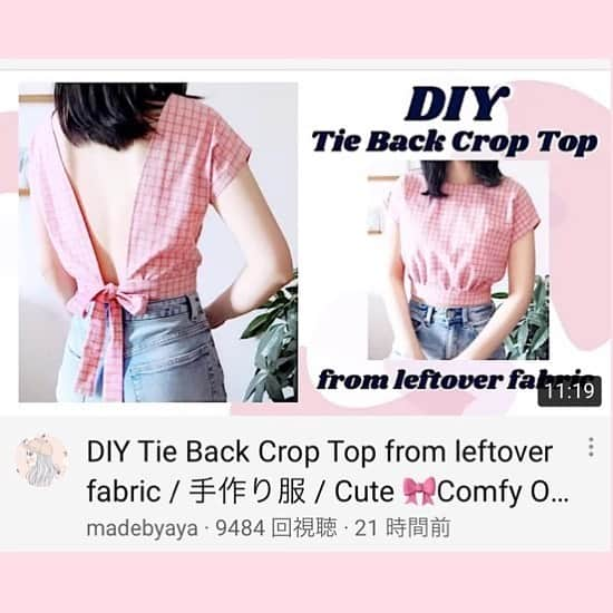 madebyayaさんのインスタグラム写真 - (madebyayaInstagram)「New video is up! Hope you like it☺️﻿ Don’t forget to Like💓 Share🌏 and Subscribe🌱 Thank you🙏🏻😊﻿ チャンネル登録よろしくお願いします🙋🏻‍♀️﻿ 구독 부탁드립니다🥰﻿ ﻿ ﻿ #sewing #diy #handmade #isew #memade #tutorial #howto #handmadefashion #ecofashion #slowfashion #useful #handmadewardrobe #sewinglove #vintagefashion #sewingmachine #costura #couture #nähen #шитье #zerowaste #裁縫 #ソーイング #ハンドメイド大人服 #ミシン #手芸 #自製 #手作 #미싱 #핸드메이드 #만들기」5月29日 22時56分 - a.y.a__