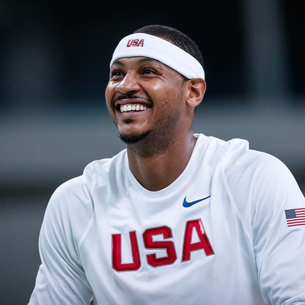 USA Basketballさんのインスタグラム写真 - (USA BasketballInstagram)「3 Olympic golds 13 🇺🇸 Olympic records  One Melo. HBD @carmeloanthony 🙌」5月29日 23時11分 - usabasketball