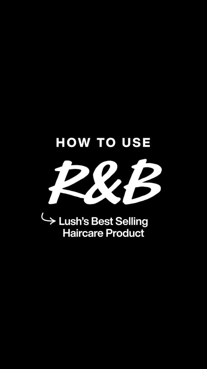 のインスタグラム：「Introducing R&B, Lush’s best selling hair care product. Join expert colourist @lushhairlab_daisy and afro hair consultant @lushhairlab_sarah as they talk us through this heavenly product, for every hair type. #lushhairlab」