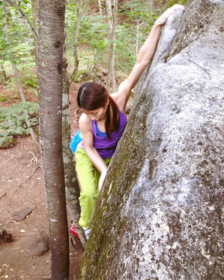 川端彰子さんのインスタグラム写真 - (川端彰子Instagram)「2017.9  瑞牆 #climbing #bouldering」5月29日 23時59分 - akiko_kawabata_ha