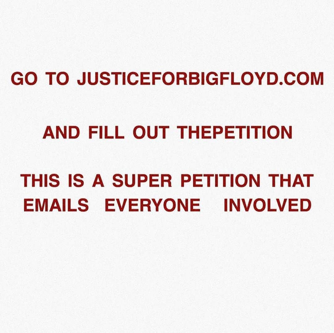 デュア・リパさんのインスタグラム写真 - (デュア・リパInstagram)「RIP George Floyd  How many more lives do we have to lose? Surely this has to be the tipping point when we ALL face up to the police brutality that has been captured on video for everyone to see. Surely this is when we say STOP, we will not tolerate any more generations of black Americans and people of color growing up in fear of those who should protect them.  When an unarmed and handcuffed man is murdered by the police in broad daylight while begging for his life, those in authority need to know that our outrage knows no bounds. We demand justice.  There are many ways to make your voice heard. Sign the petition, get on the phone, talk to your family, friends and kids. If you are a business owner, make a public statement of support to your black clients, friends and co-workers. We can be the change. We have to start the conversation in our own circles.  This is sickening. It’s got to stop.  #JusticeForGeorgeFloyd #GeorgeFloyd #blacklivesmatter」5月30日 0時23分 - dualipa