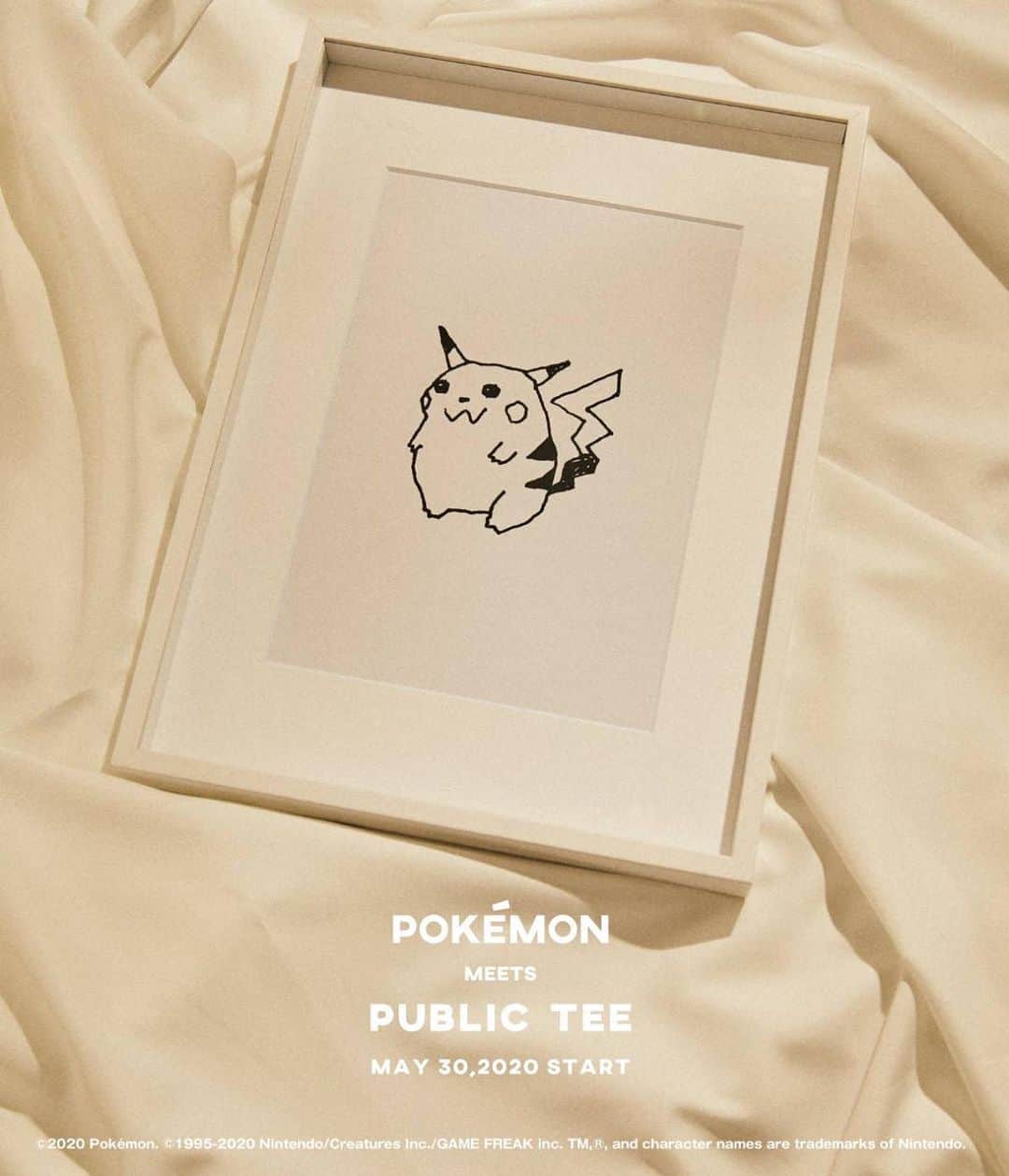 谷正人のインスタグラム：「ついに先程、発売しました！ 国内は自社ECのみで 発売開始です。 #ポケモン　#publictokyo  #publictee」