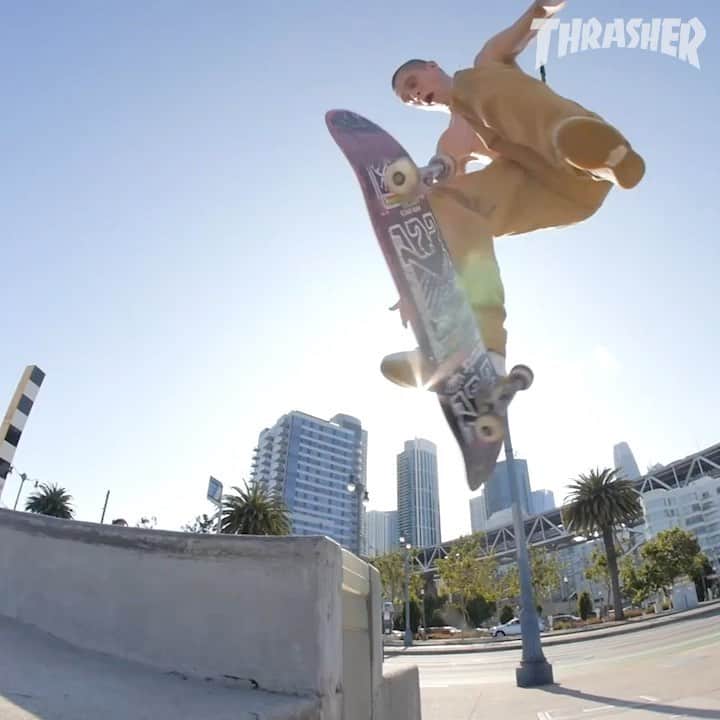 スラッシャーのインスタグラム：「🥀 @highcompany’s ‘Bella Terra’ video is LIVE on all Thrasher channels 🛰」