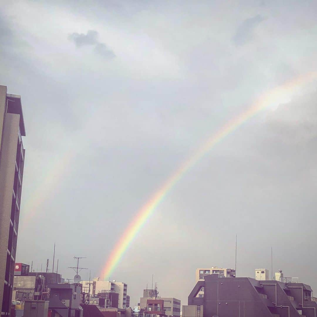 菅原千瑛さんのインスタグラム写真 - (菅原千瑛Instagram)「#虹🌈 #2本」5月30日 11時12分 - 12hiroesugawara02